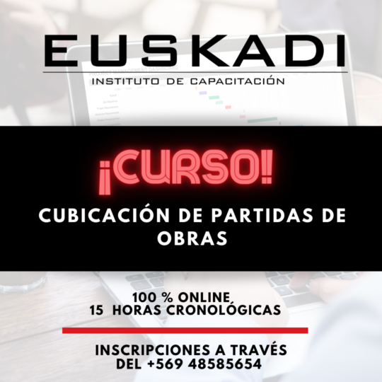CUBICACIÓN DE PARTIDAS DE OBRAS