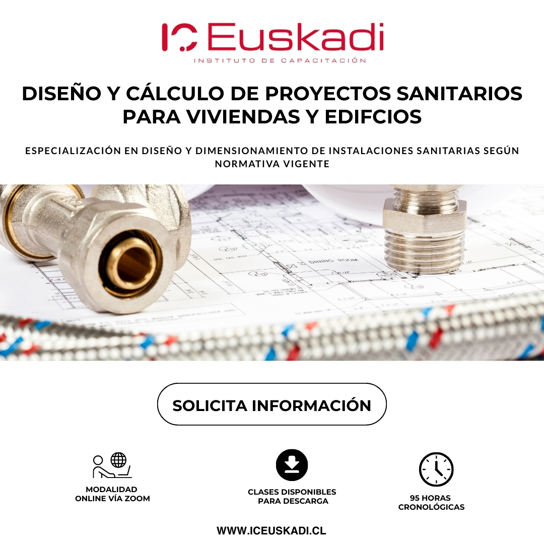 DISEÑO Y CÁLCULO DE PROYECTOS SANITARIOS DE VIVIENDAS Y EDIFICIOS