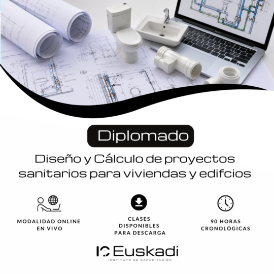 DISEÑO Y CÁLCULO DE PROYECTOS SANITARIOS DE VIVIENDAS Y EDIFICIOS