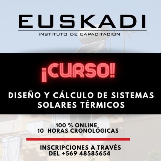 DISEÑO Y DIMENSIONAMIENTO DE SISTEMAS SOLARES TÉRMICOS