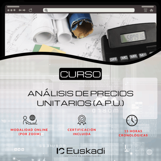 ANALISIS DE PRECIOS UNITARIOS (A.P.U.)