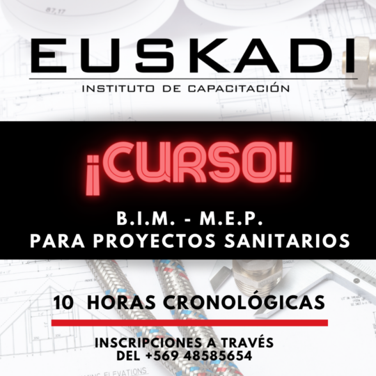 B.I.M. / M.E.P. PARA PROYECTOS SANITARIOS